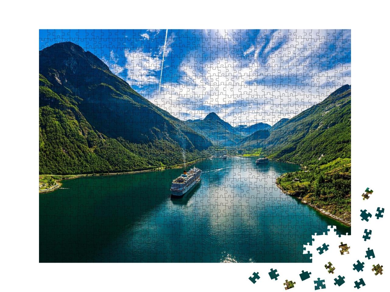 Puzzle de 1000 pièces « Geirangerfjord, Norvège »