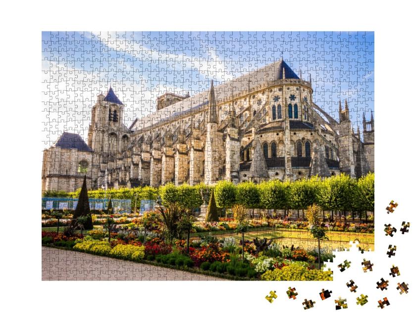 Puzzle de 1000 pièces « La cathédrale de Bourges »