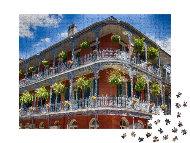 Puzzle de 1000 pièces « Bâtiments à la Nouvelle-Orléans »