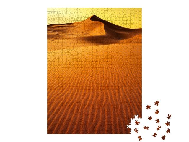 Puzzle de 1000 pièces « Sable rouge du désert, Arabie saoudite »