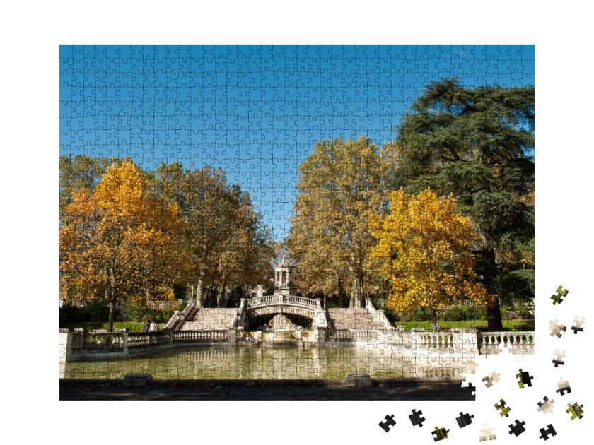 Puzzle de 1000 pièces « Place Darcy à Dijon, France »