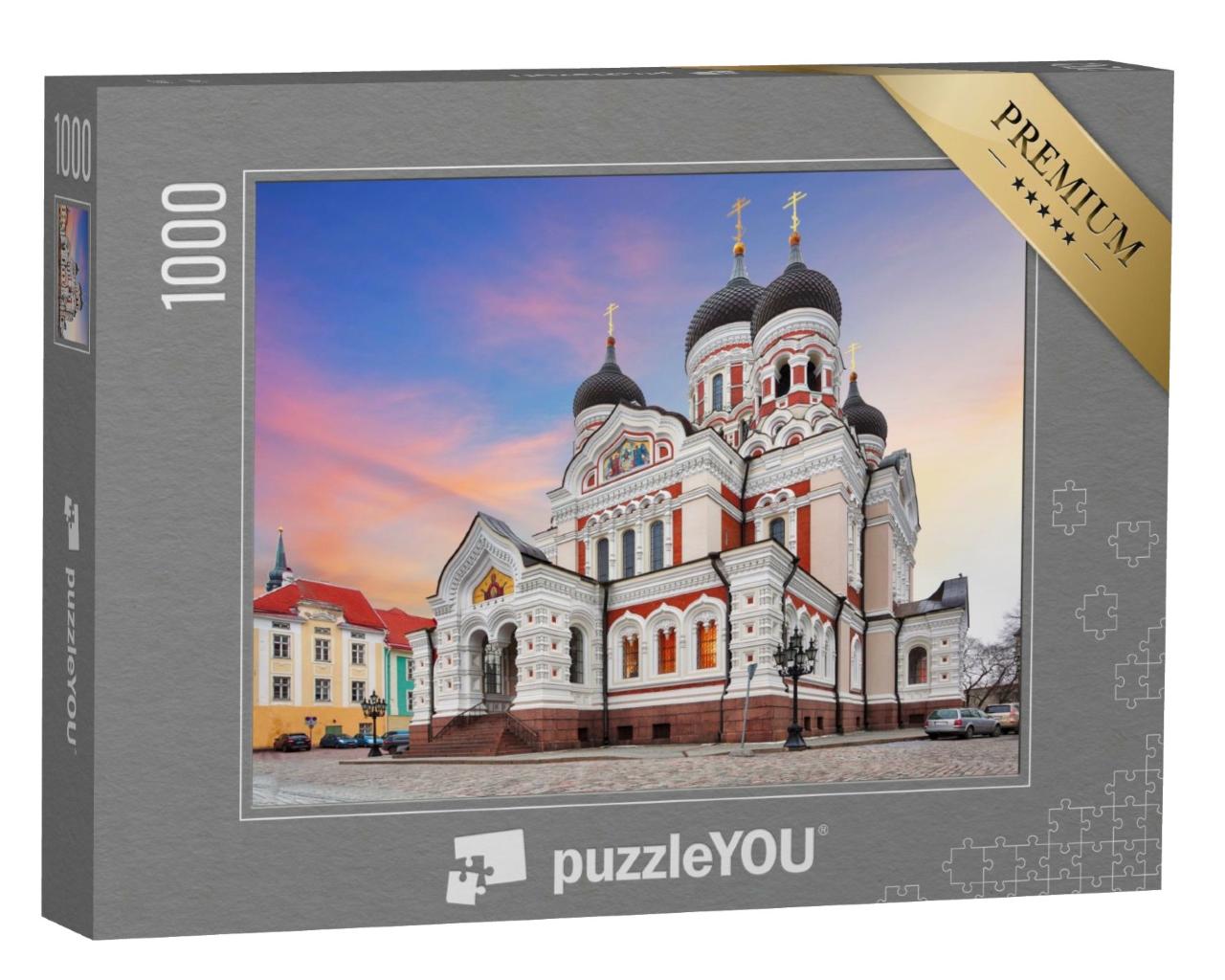Puzzle de 1000 pièces « Cathédrale Alexandre Nevski, Tallinn, Estonie »