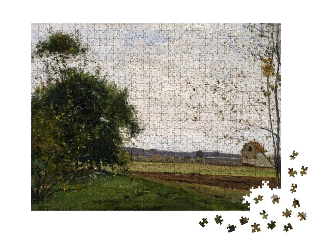 Puzzle de 1000 pièces « Camille Pissarro - Paysage »