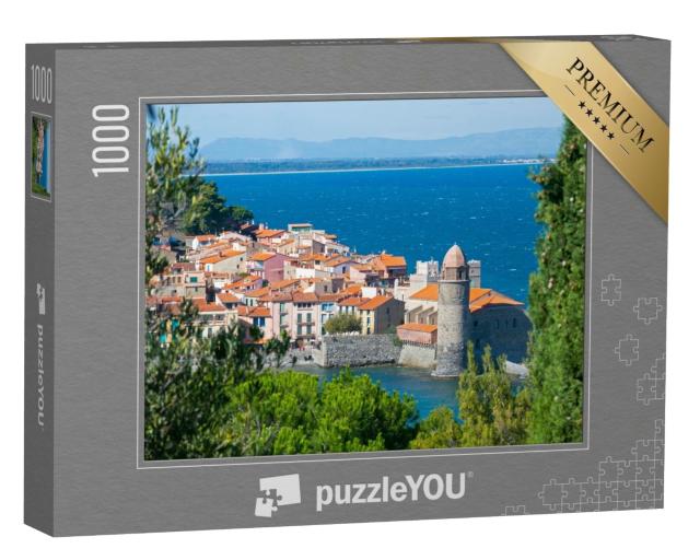 Puzzle de 1000 pièces « Collioure, station balnéaire du sud de la France, Méditerranée »