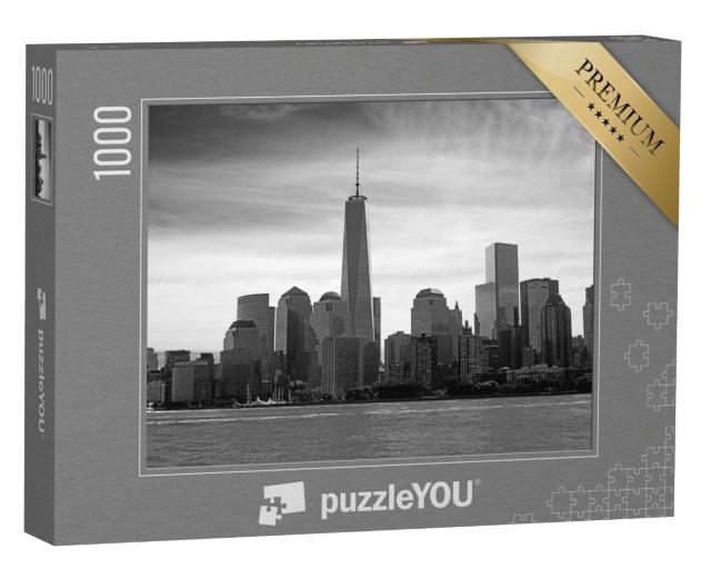 Puzzle de 1000 pièces « Vue de l'île de Manhattan depuis l'Hudson River »