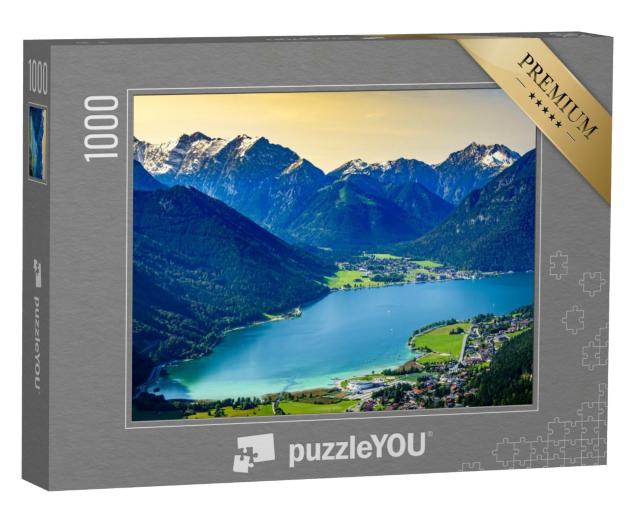 Puzzle de 1000 pièces « Vue sur le lac Achensee en Autriche »