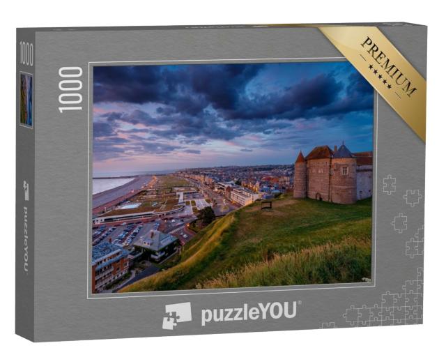 Puzzle de 1000 pièces « Le château de Dieppe en Normandie France »
