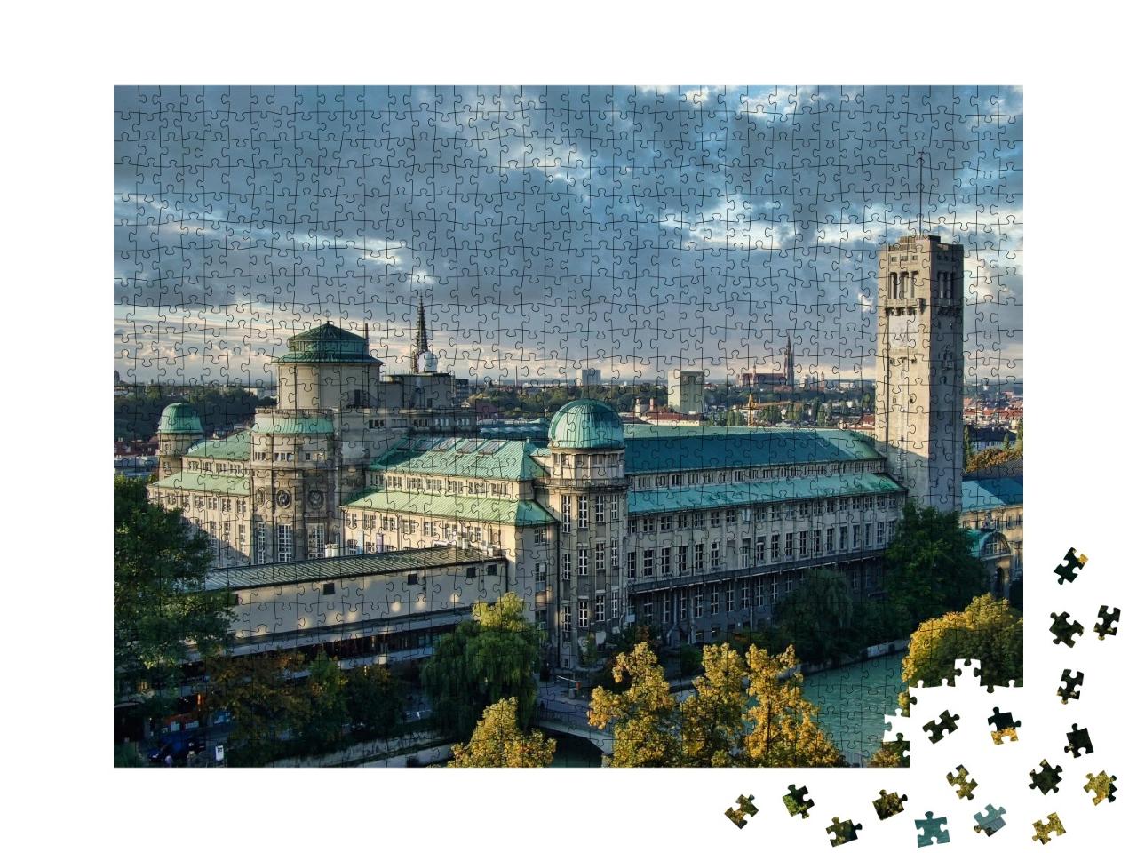 Puzzle de 1000 pièces « Deutsches Museum : science et technique, Munich, Allemagne »