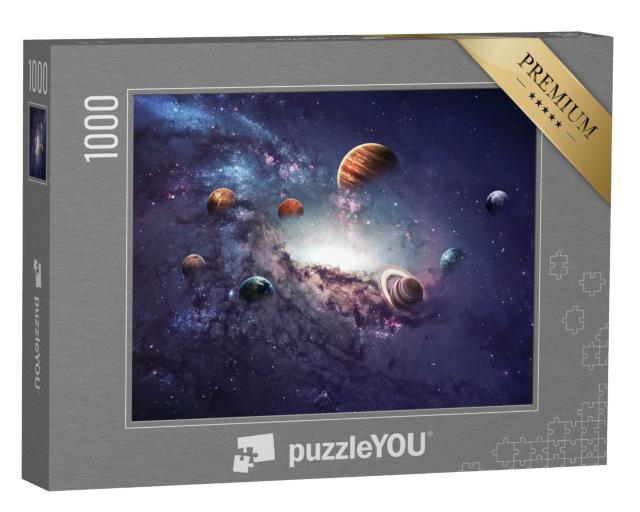Puzzle 1000 pièces : Planètes - Dino - Rue des Puzzles
