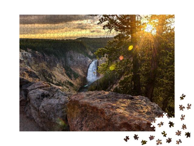Puzzle de 1000 pièces « Parc national de Yellowstone, États-Unis »