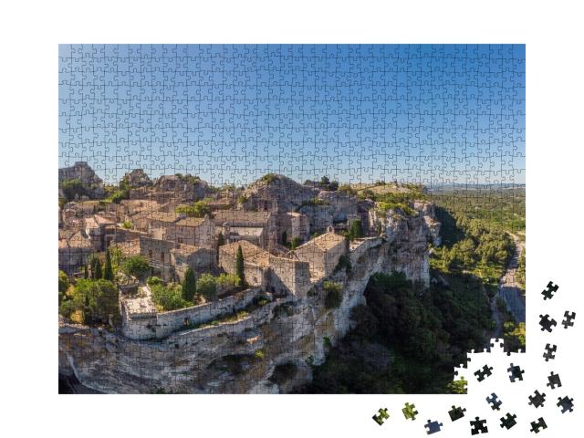 Puzzle de 1000 pièces « Le village des Baux de Provence »