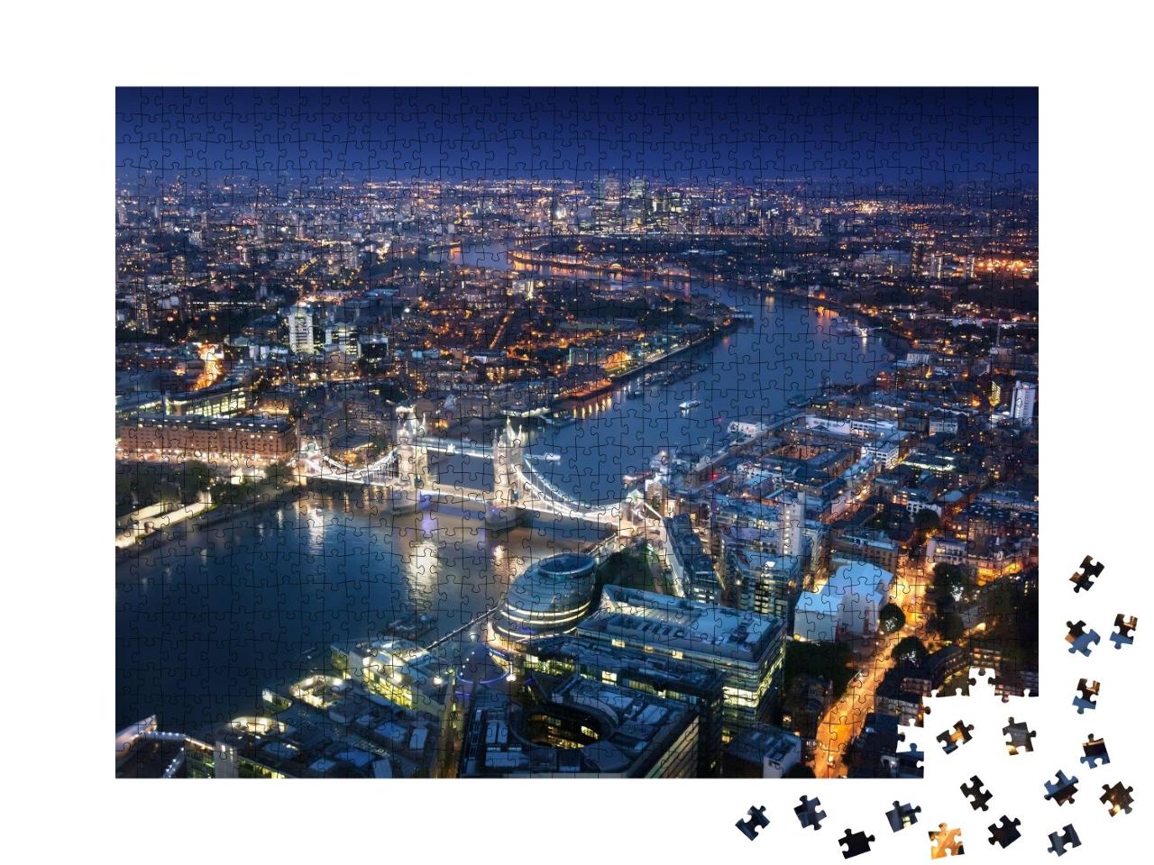 Puzzle de 1000 pièces « Londres de nuit »