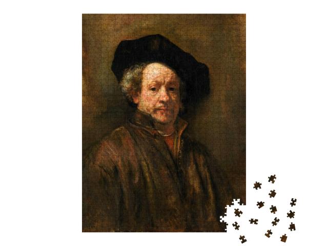 Puzzle de 1000 pièces « Rembrandt - Autoportrait »