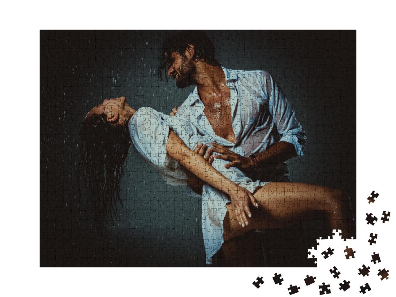 Puzzle de 1000 pièces « Danse sous la pluie »