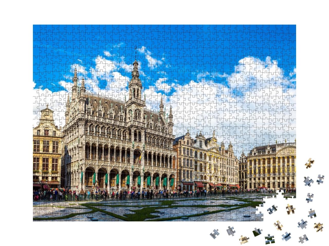 Puzzle de 1000 pièces « La Grand-Place de Bruxelles, Belgique »