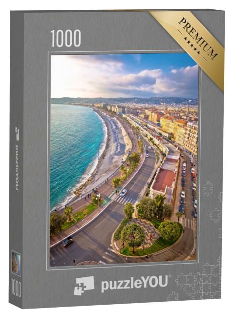 Puzzle de 1000 pièces « Nice - Promenade des Anglais, département des Alpes Maritimes en France »