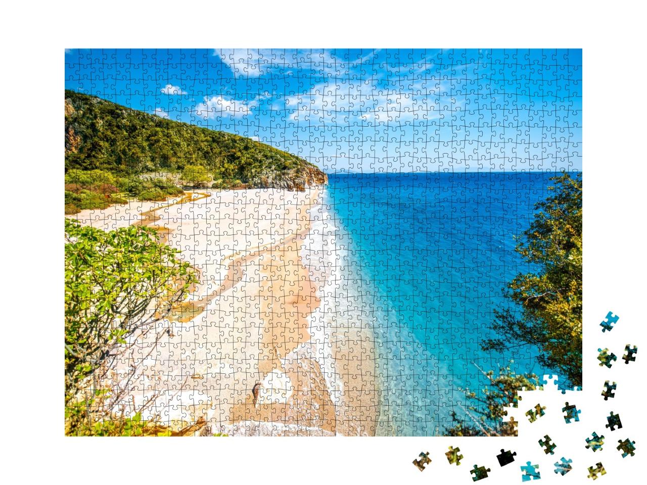 Puzzle de 1000 pièces « Gjipe Strand en Albanie »