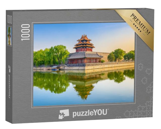 Puzzle de 1000 pièces « Douves extérieures de la Cité interdite, Pékin »