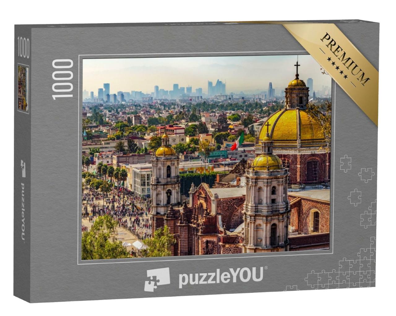 Puzzle de 1000 pièces « Basilique de Notre-Dame de Guadalupe, Mexico »