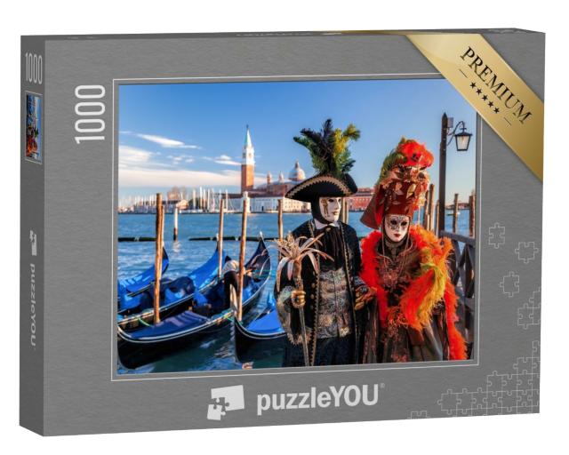 Puzzle de 1000 pièces « Carnaval de Venise, Italie »