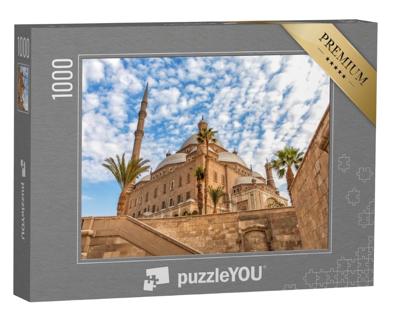 Puzzle de 1000 pièces « Grande mosquée de Mohammed Ali Pacha, Le Caire, Égypte »