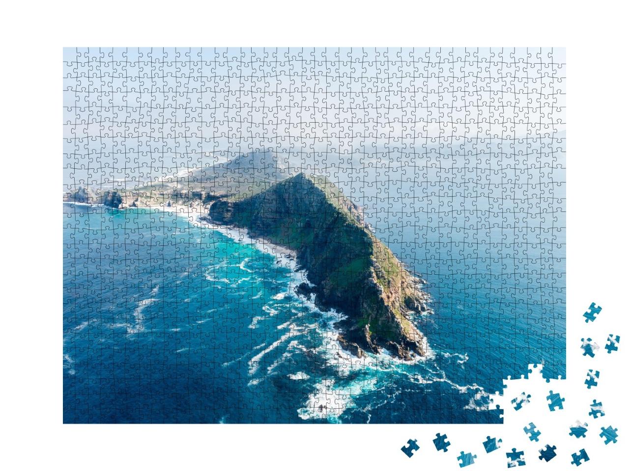 Puzzle de 1000 pièces « Cape Point et Cap de Bonne Espérance, Afrique du Sud »