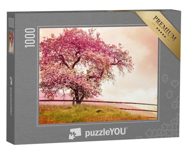 Puzzle de 1000 pièces « Un arbre à la floraison époustouflante »