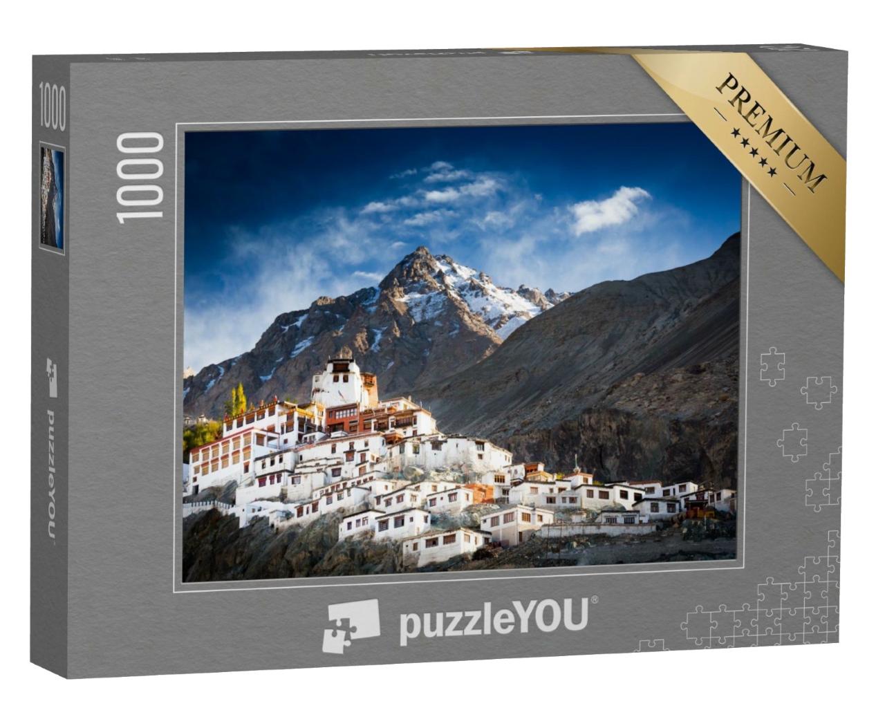 Puzzle de 1000 pièces « Monastère de Diskit dans la vallée de la Nubra dans l'Himalaya indien »