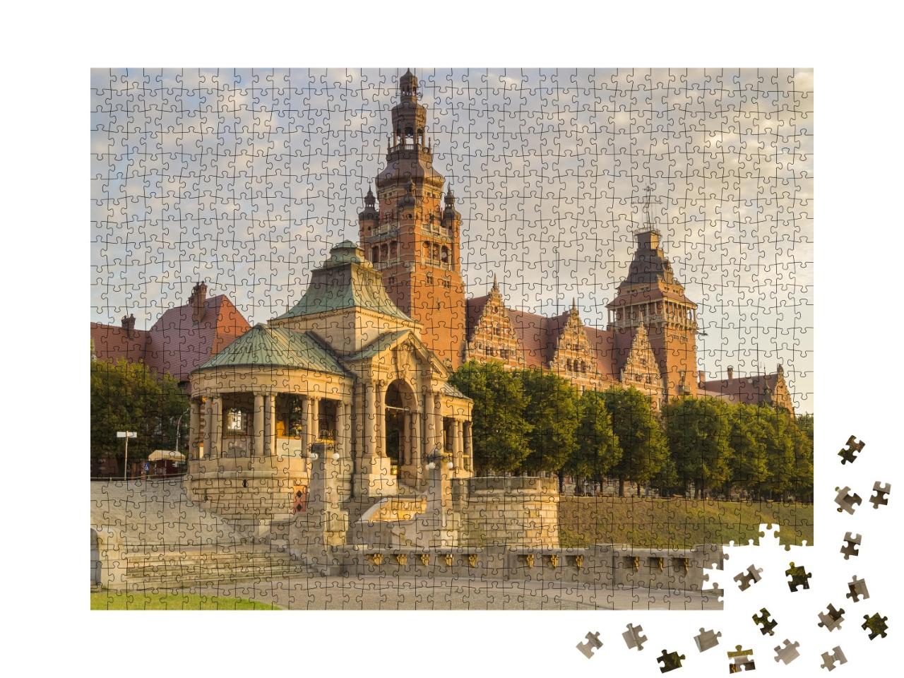 Puzzle de 1000 pièces « Terrasses de Stettin, Szczecin, Pologne »