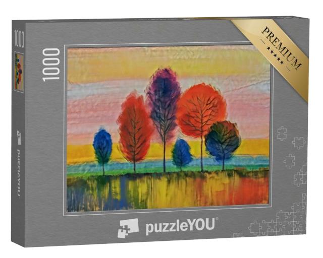 Puzzle de 1000 pièces « dans le style artistique de Franz Marc »