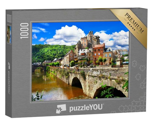 Puzzle de 1000 pièces « Estaing - l'un des plus beaux villages de France »