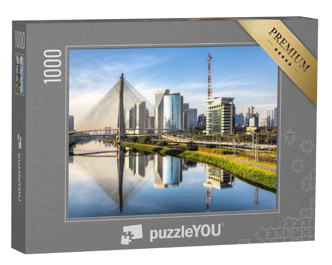 Puzzle de 1000 pièces « Sao Paulo, Brésil, Amérique latine »