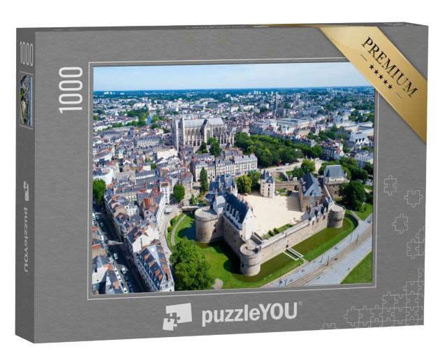 Puzzle de 1000 pièces « Le chateau des ducs de Bretagne, Loire Atlantique, France »