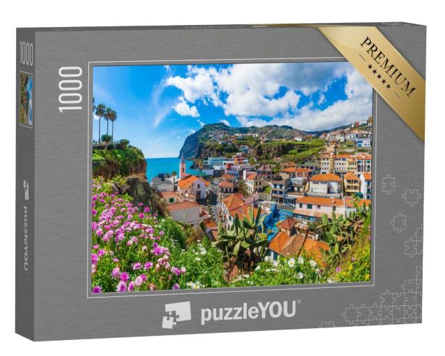 Puzzle de 1000 pièces « Panorama de Camara de Lobos, Madère, Portugal »