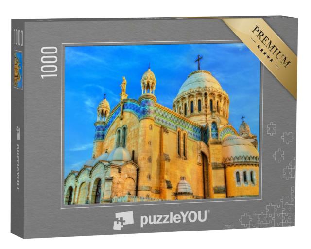 Puzzle de 1000 pièces « Basilique Notre-Dame d'Afrique à Alger, Algérie »
