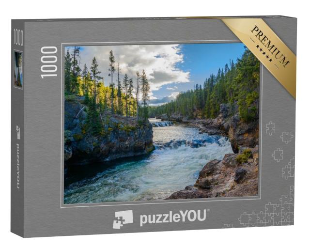 Puzzle de 1000 pièces « Parc national de Yellowstone, Wyoming, États-Unis »