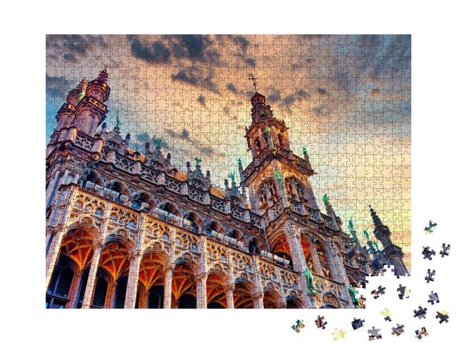 Puzzle de 1000 pièces « Musée de la ville de Bruxelles, Belgique »