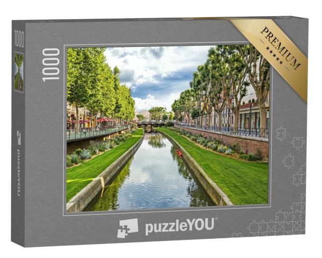 Puzzle de 1000 pièces « Routes de Perpignan, France »