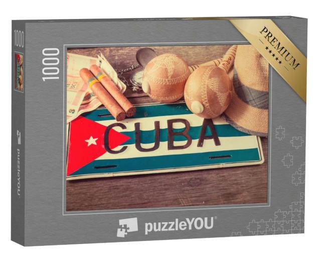 Puzzle de 1000 pièces « Impressions de Cuba »