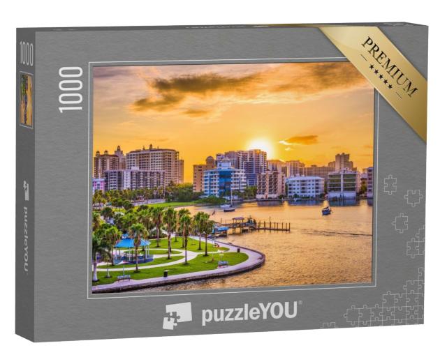 Puzzle de 1000 pièces « Skyline de Sarasota, Floride, États-Unis »