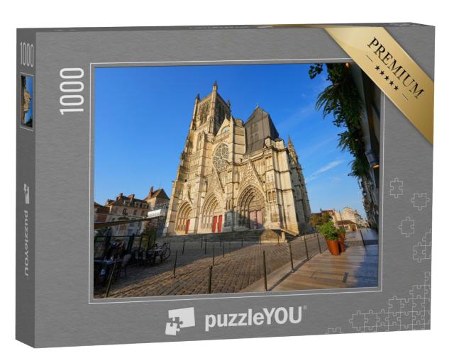 Puzzle de 1000 pièces « Cathédrale Saint Etienne de Meaux en Seine et Marne, près de Paris, France »