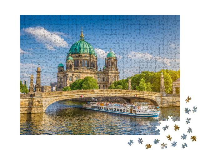 Puzzle de 1000 pièces « Cathédrale de Berlin sur l'île des musées, Berlin, Allemagne »