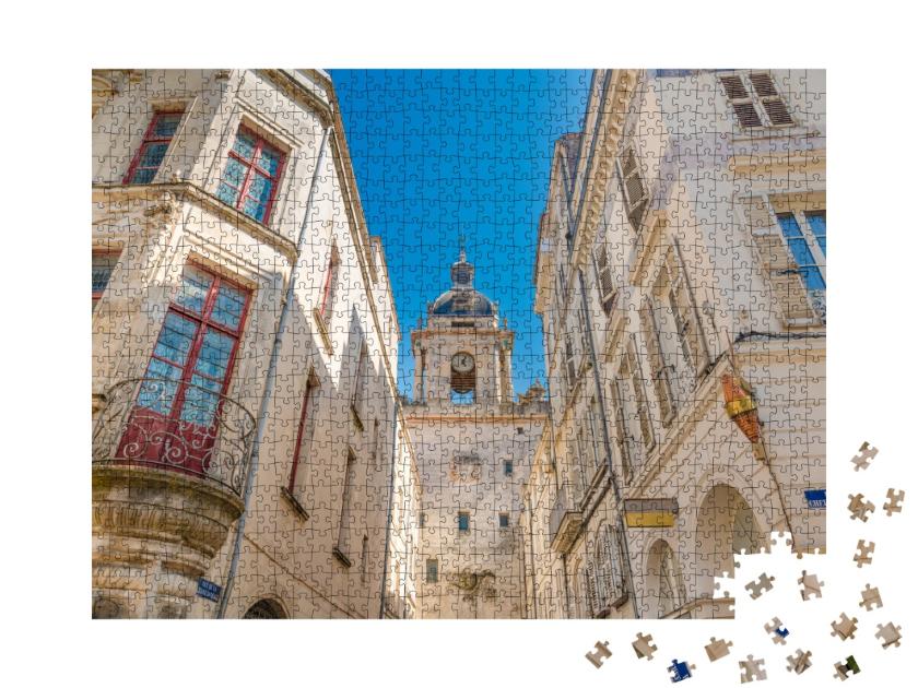 Puzzle de 1000 pièces « La Rochelle, France - La porte de la grande horloge - Grosse horloge »