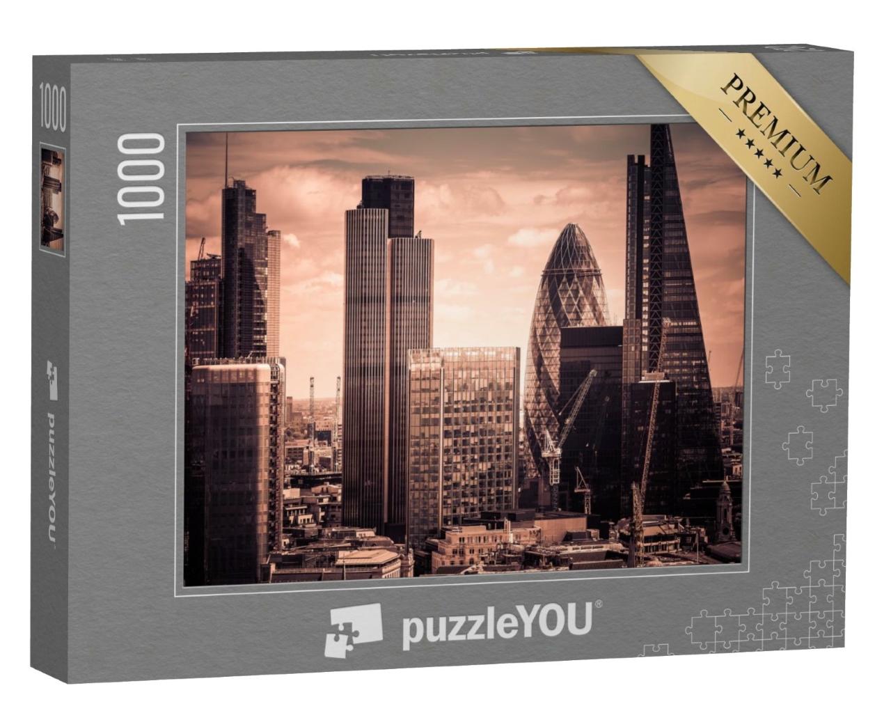 Puzzle de 1000 pièces « Gratte-ciel, Londres »