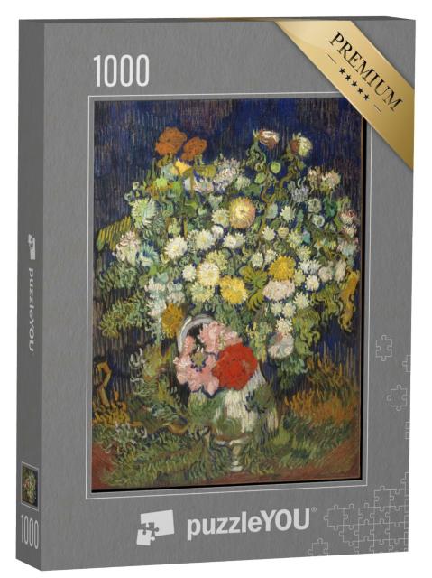 Puzzle de 1000 pièces « Vincent van Gogh - Bouquet de fleurs dans un vase »