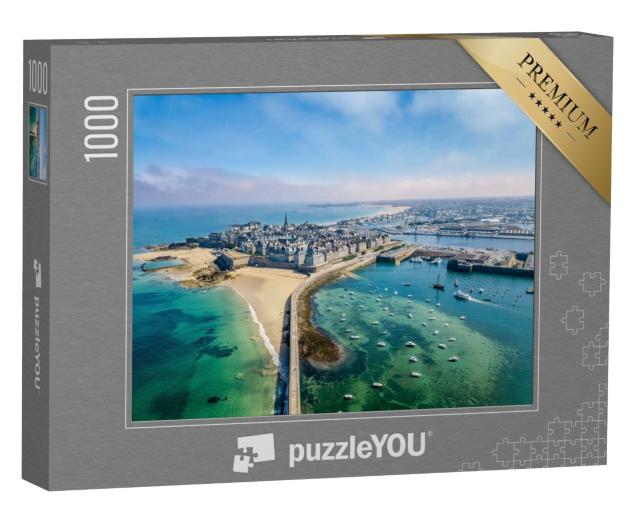 Puzzle de 1000 pièces « Saint Malo en Bretagne, France »
