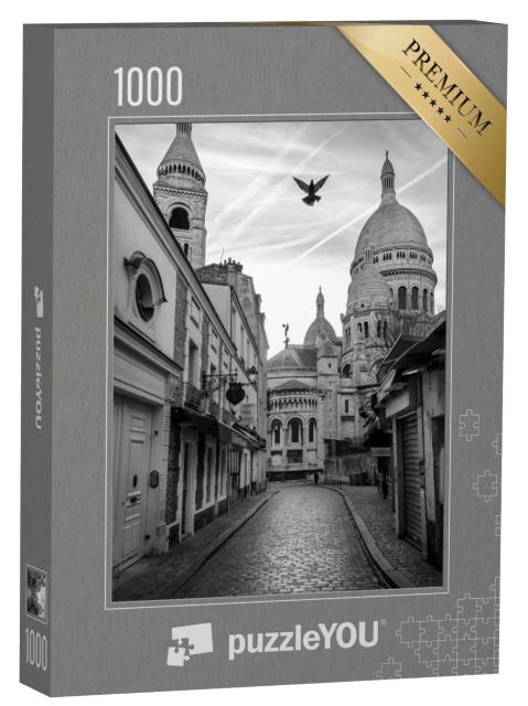 Puzzle de 1000 pièces « Lever de soleil sur la Basilique du Sacré-Cœur de Montmartre - Paris, France. »