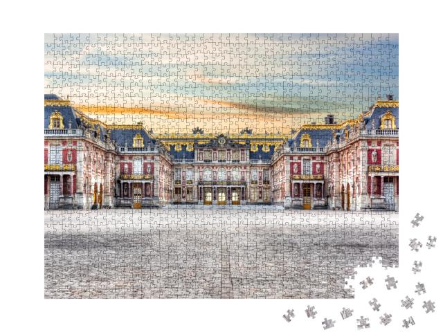 Puzzle de 1000 pièces « Château de Versailles à l'extérieur de Paris »