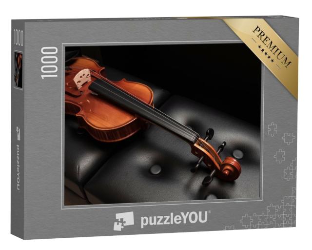 Puzzle de 1000 pièces « Gros plan sur un violon »