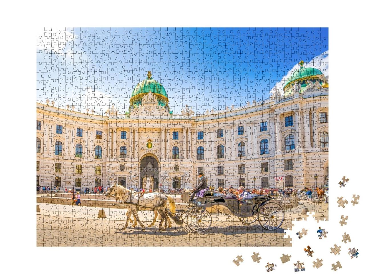 Puzzle de 1000 pièces « Alte Hofburg, Vienne, Autriche »